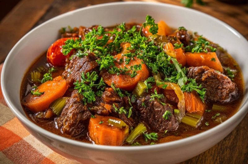 Herzhafter Rindereintopf
