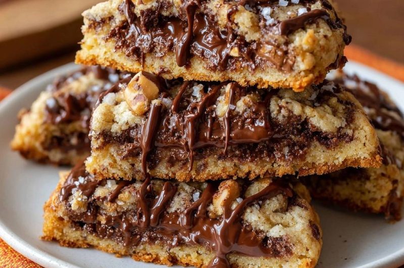 Knusprige Haselnuss-Schoko-Cookies (Nie wieder flache Kekse!)