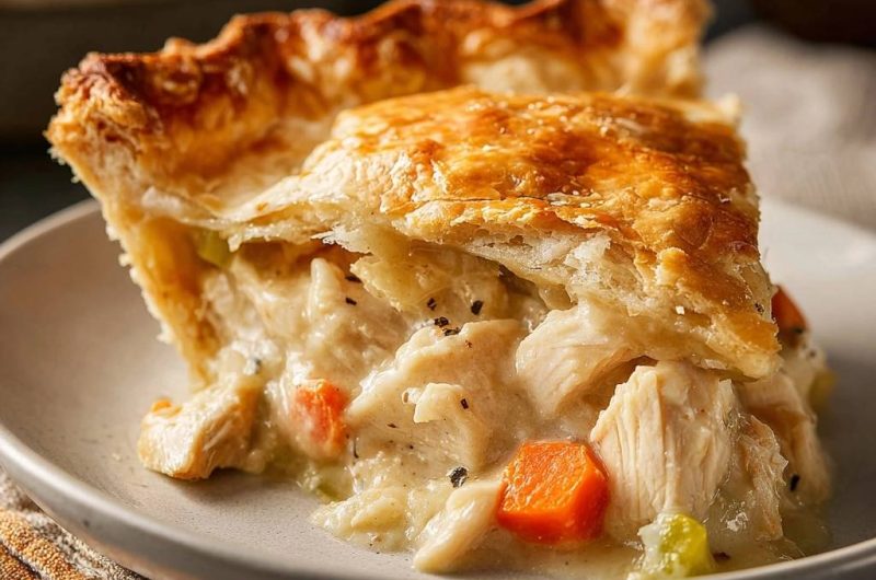 Knuspriger Hähnchen-Pot-Pie
