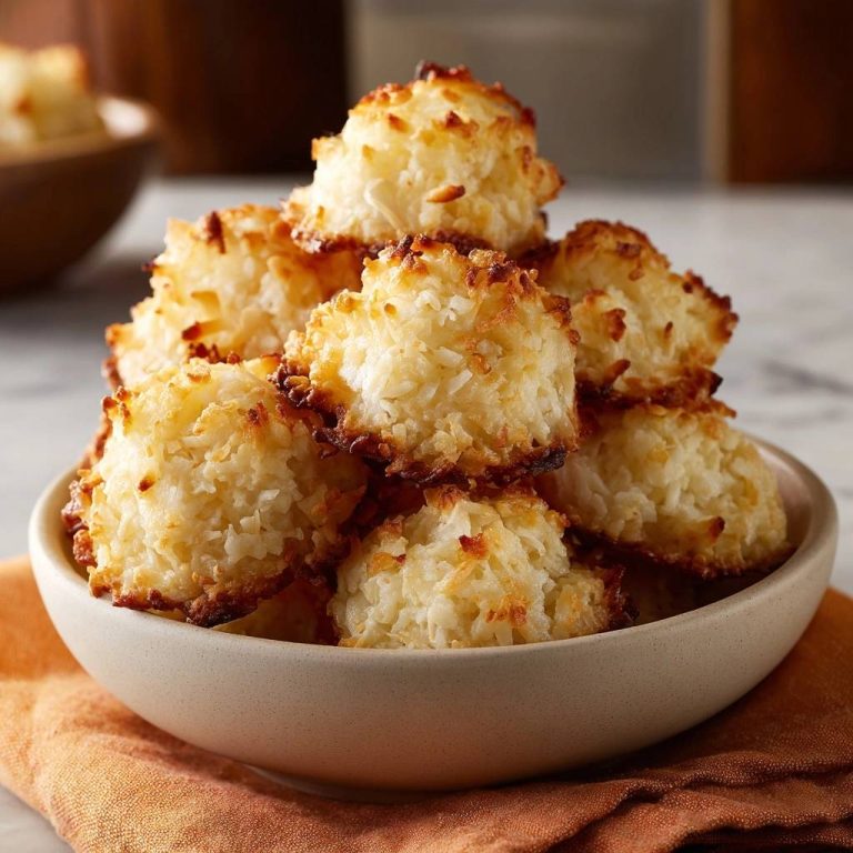 Saftige Kokosmakronen – Nie wieder trocken!