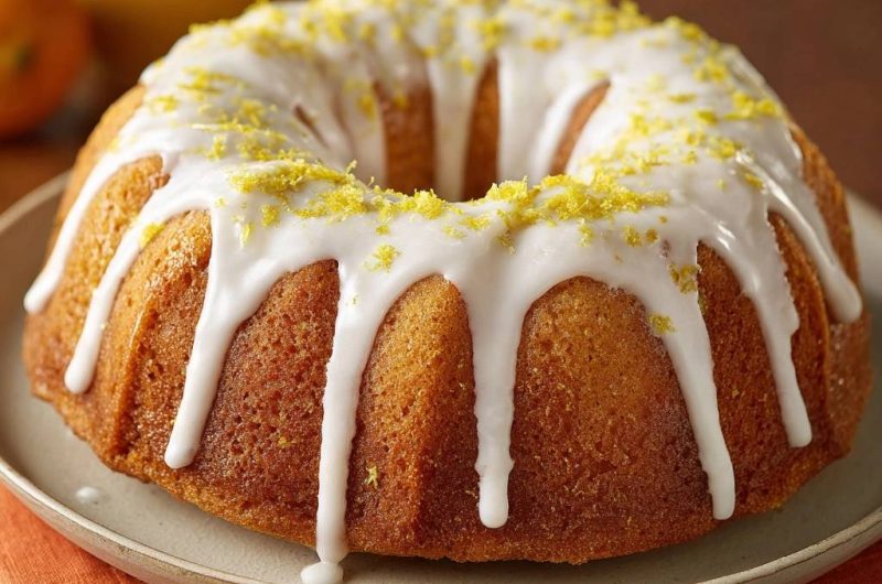 Saftiger Zitronen-Gugelhupf