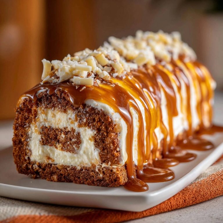 Schoko-Karamell-Roulade: Leicht, locker & garantiert rissfrei