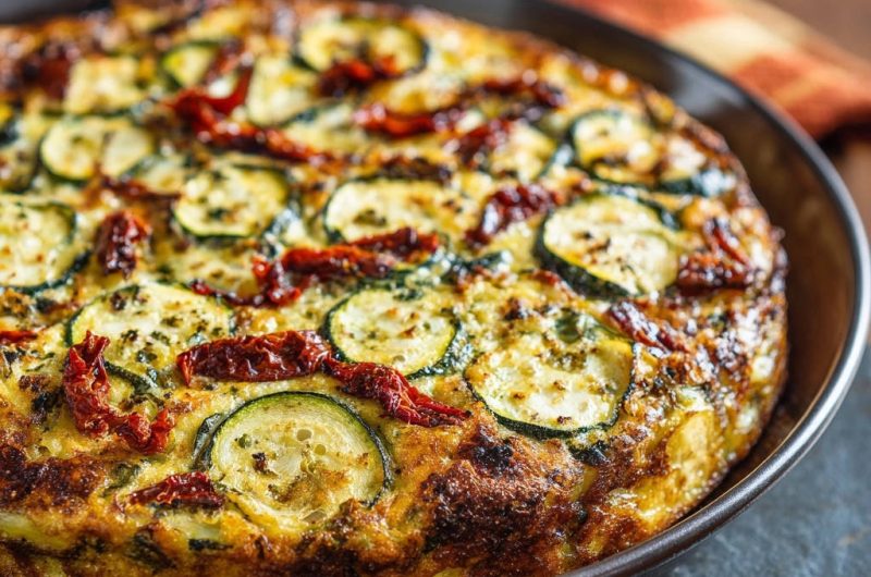 Zucchini-Tomaten-Frittata