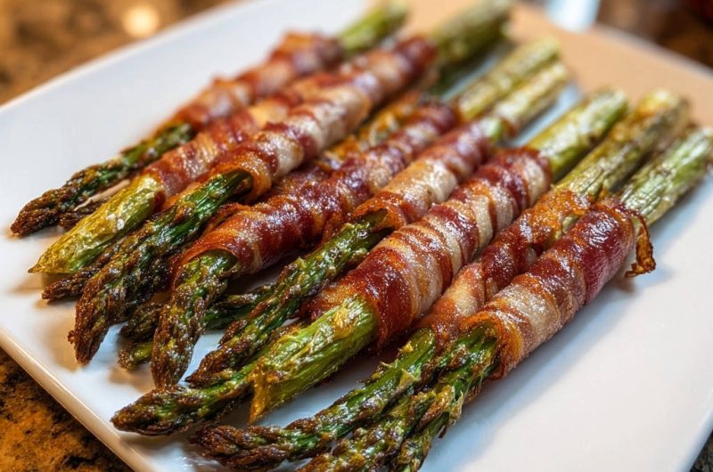 Spargel im Speckmantel