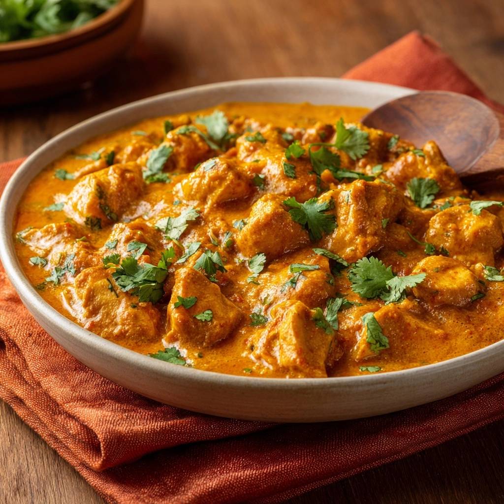 Cremiges Butterhähnchen