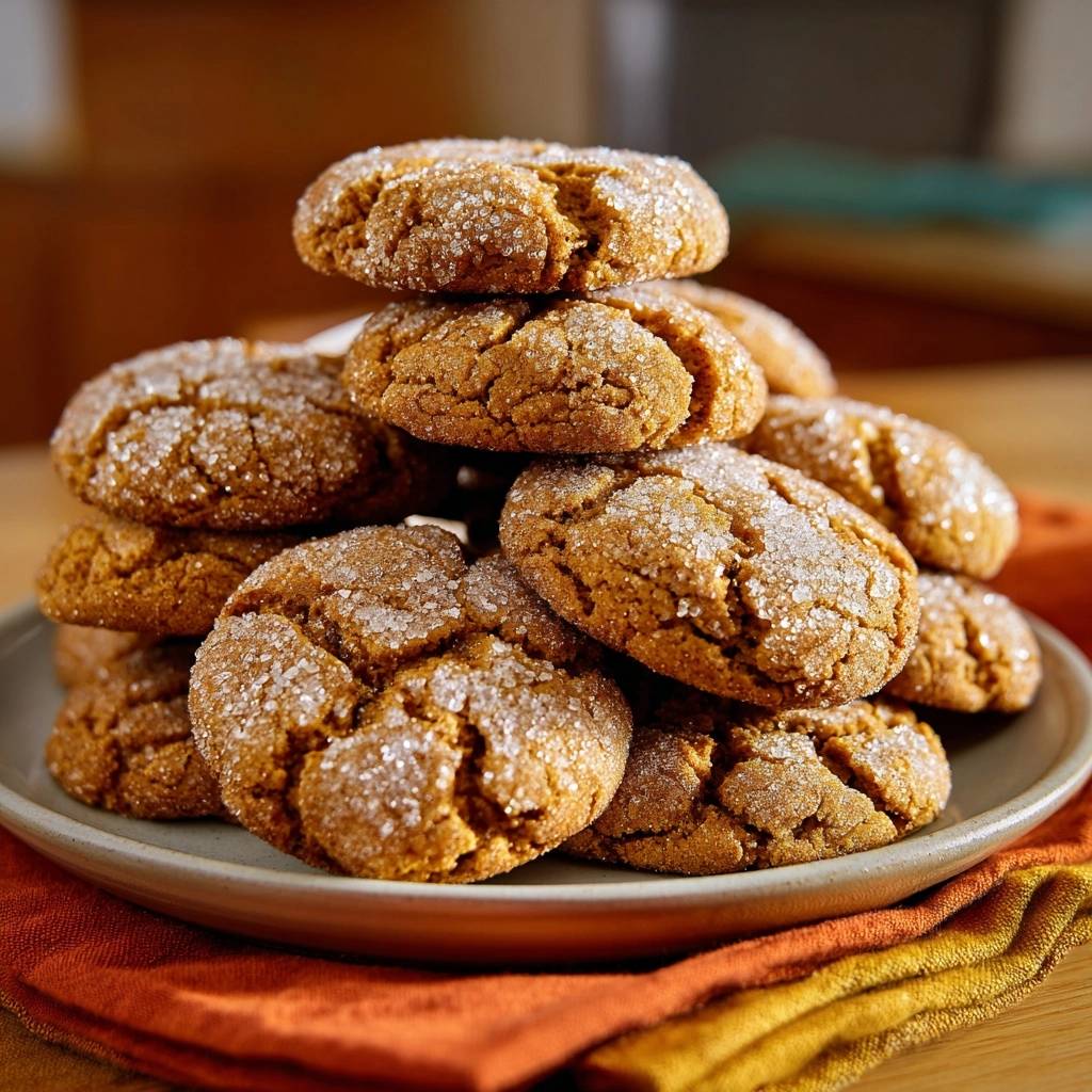 Zimtzucker-Kekse (Garantierte Crinkle-Oberfläche!)