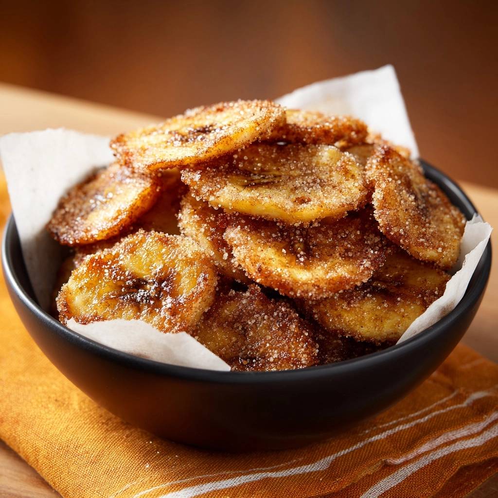 Knusprige Zucker-Bananen