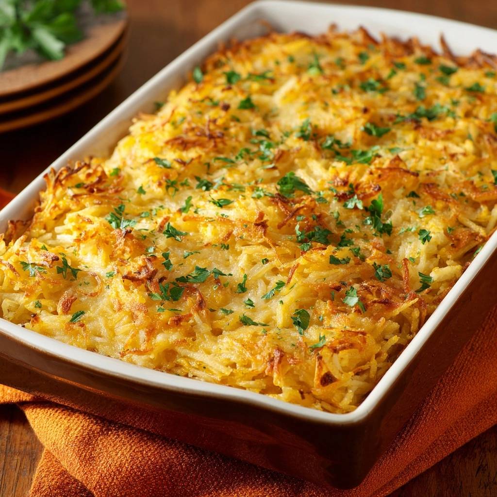 Knuspriger Kartoffelauflauf