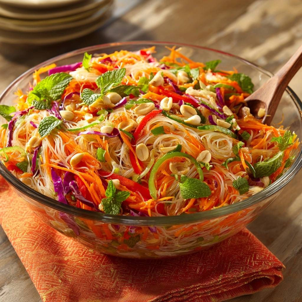 Knackiger Glasnudelsalat