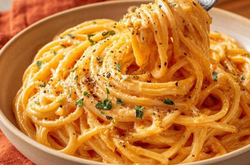 Cremige Cacio e Pepe