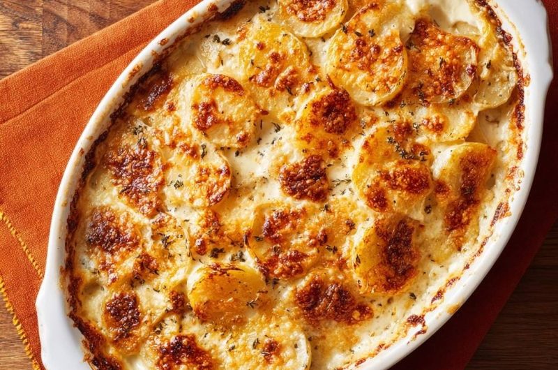 Cremiges Kartoffelgratin (Keine wässrige Soße mehr)