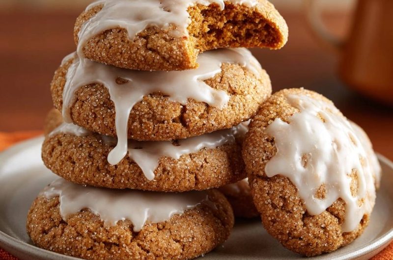 Kürbis-Gewürz-Kekse (Nie wieder flache Kekse!)