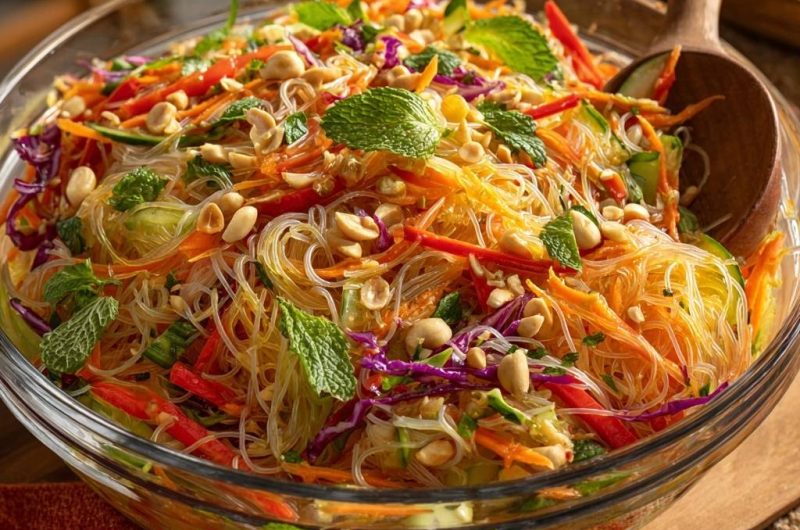 Knackiger Glasnudelsalat