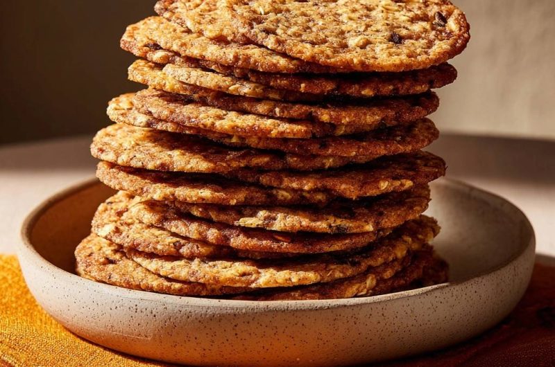 Knusprige Hafer-Schoko-Cookies (Nie wieder flache Kekse!)