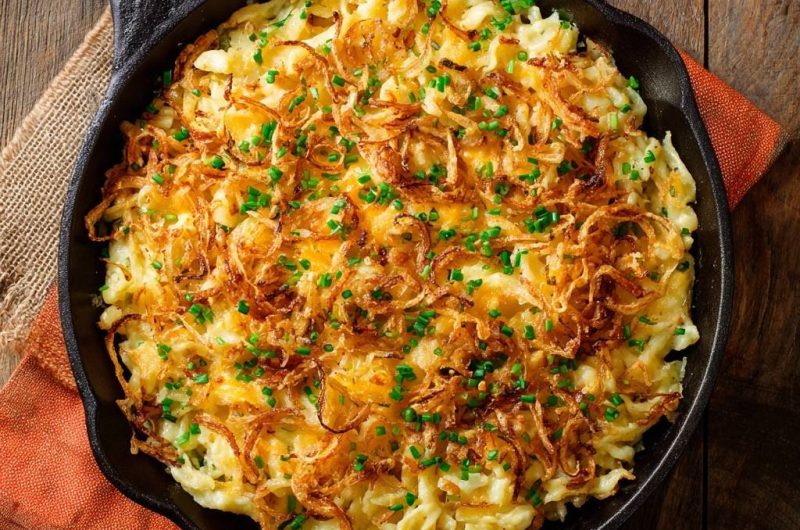 Knusprige Käse-Bratkartoffeln