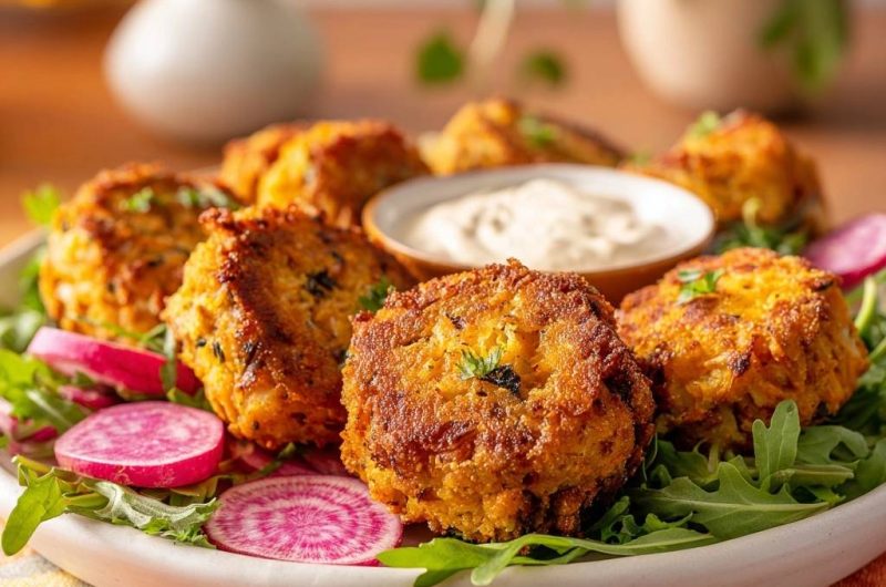 Knusprige Kürbisfalafel