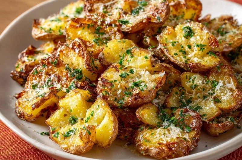 Knusprige Parmesan-Kartoffeln (Nie wieder matschig!)