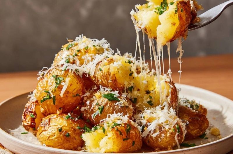Knusprige Parmesan-Kartoffeln