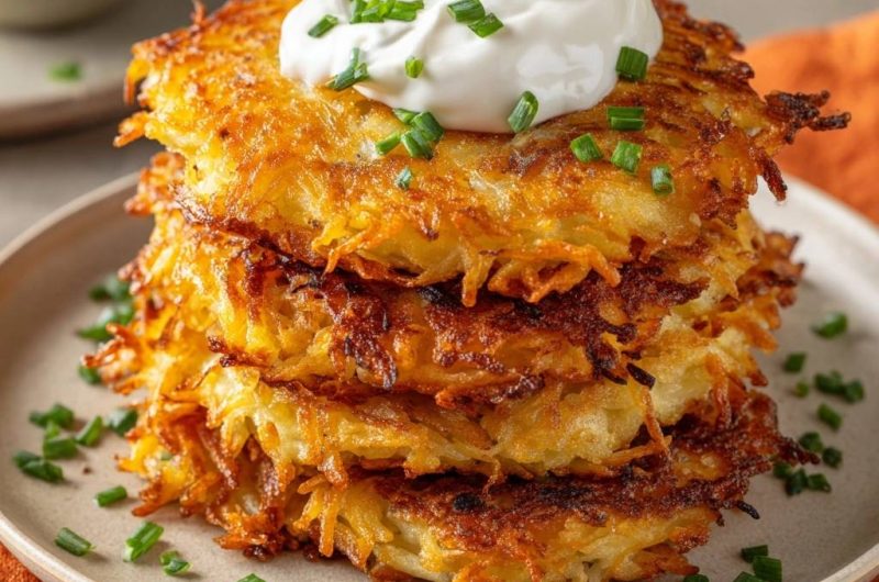 Knusprige Reibekuchen (Nie wieder matschig!)