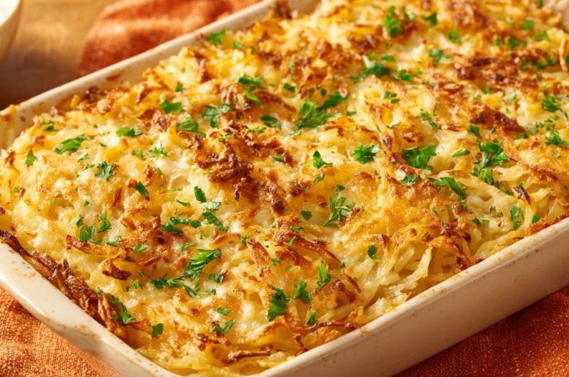 Knuspriger Kartoffelauflauf