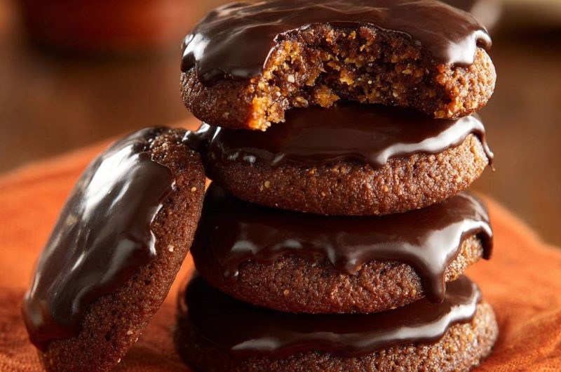 No-Bake Schoko-Kokos-Nuss-Kekse (Nie wieder klebrige Schokolade!)