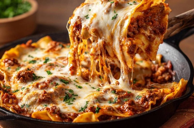 Pfannen-Lasagne