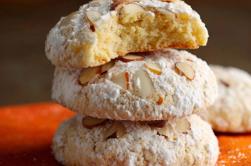 Pudrige Mandelkekse (Nie wieder flache Kekse!)