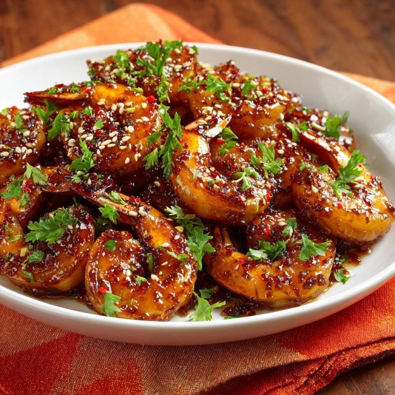 Süß-würzige Sesam-Garnelen: Saftig & Zart!