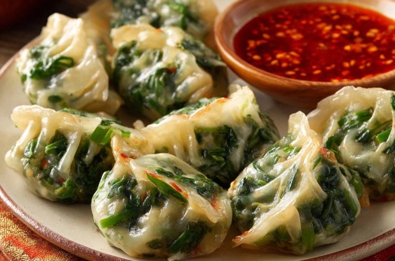 Saftige Spinat-Dumplings (Nie wieder auslaufende Füllung!)