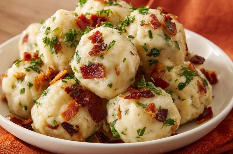 Speck-Petersilie-Klöße