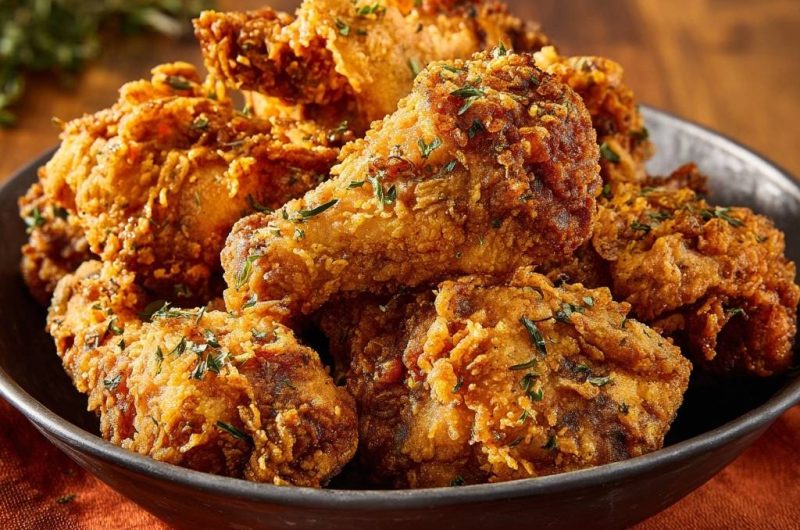 Ultra-knusprige Ofen-Hähnchenflügel