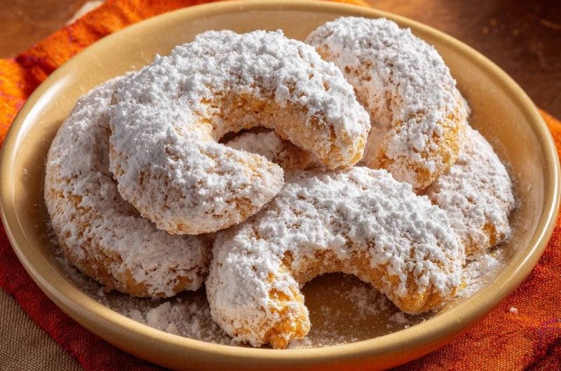 Vanillekipferl (Nie wieder zerbröselnde Kipferl!)