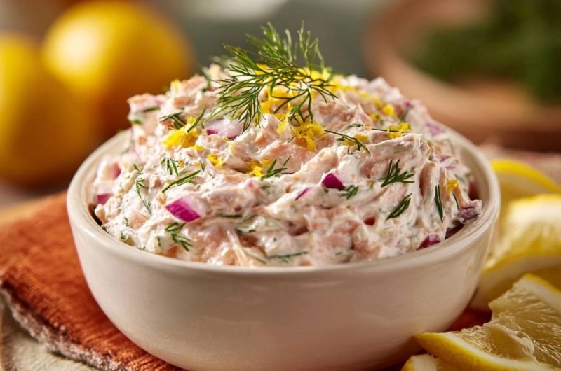 Lachs-Dill-Dip