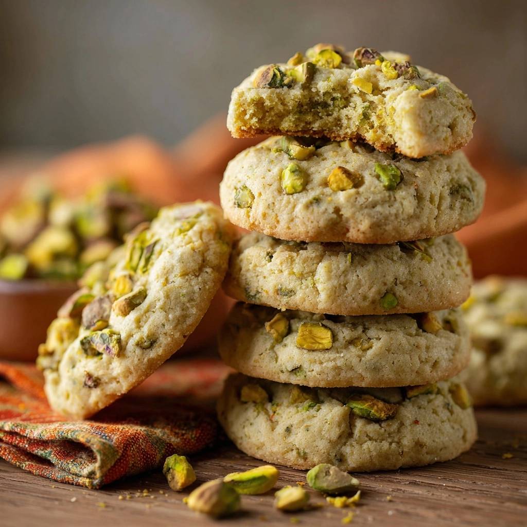 Saftige Pistazienkekse