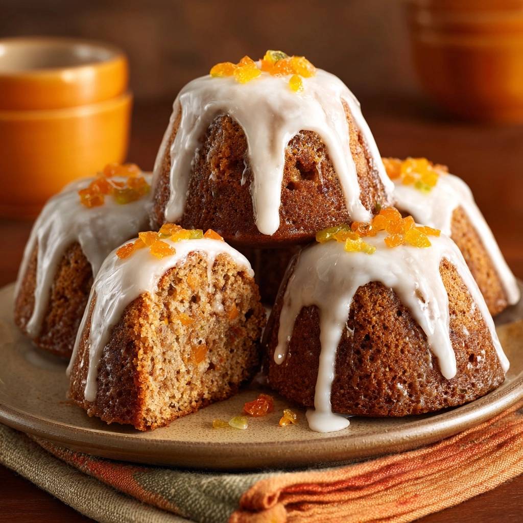 Saftige Mini-Orangen-Gugelhupfe (Nie wieder sinkende Früchte!)