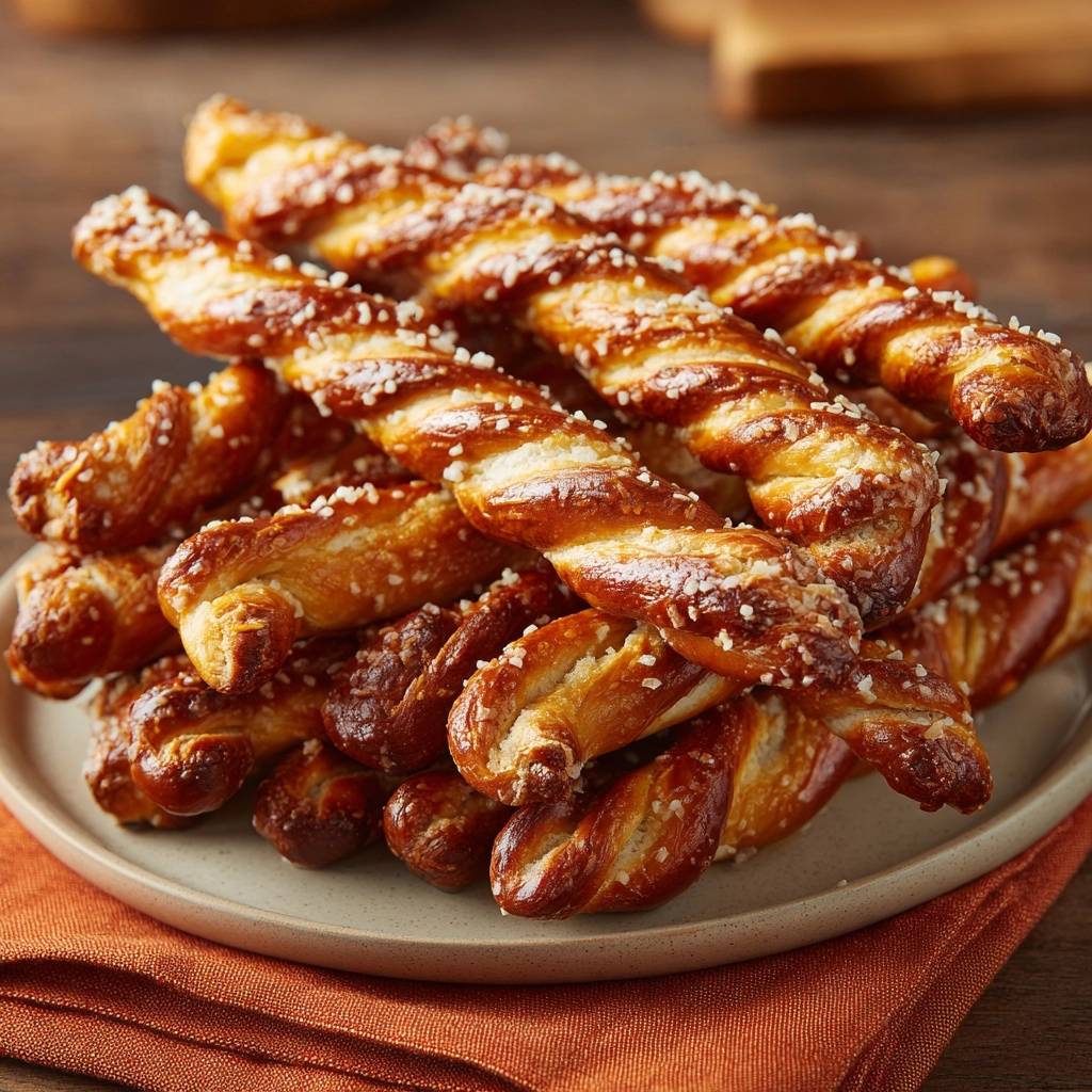 Knusprige Laugenbrezeln