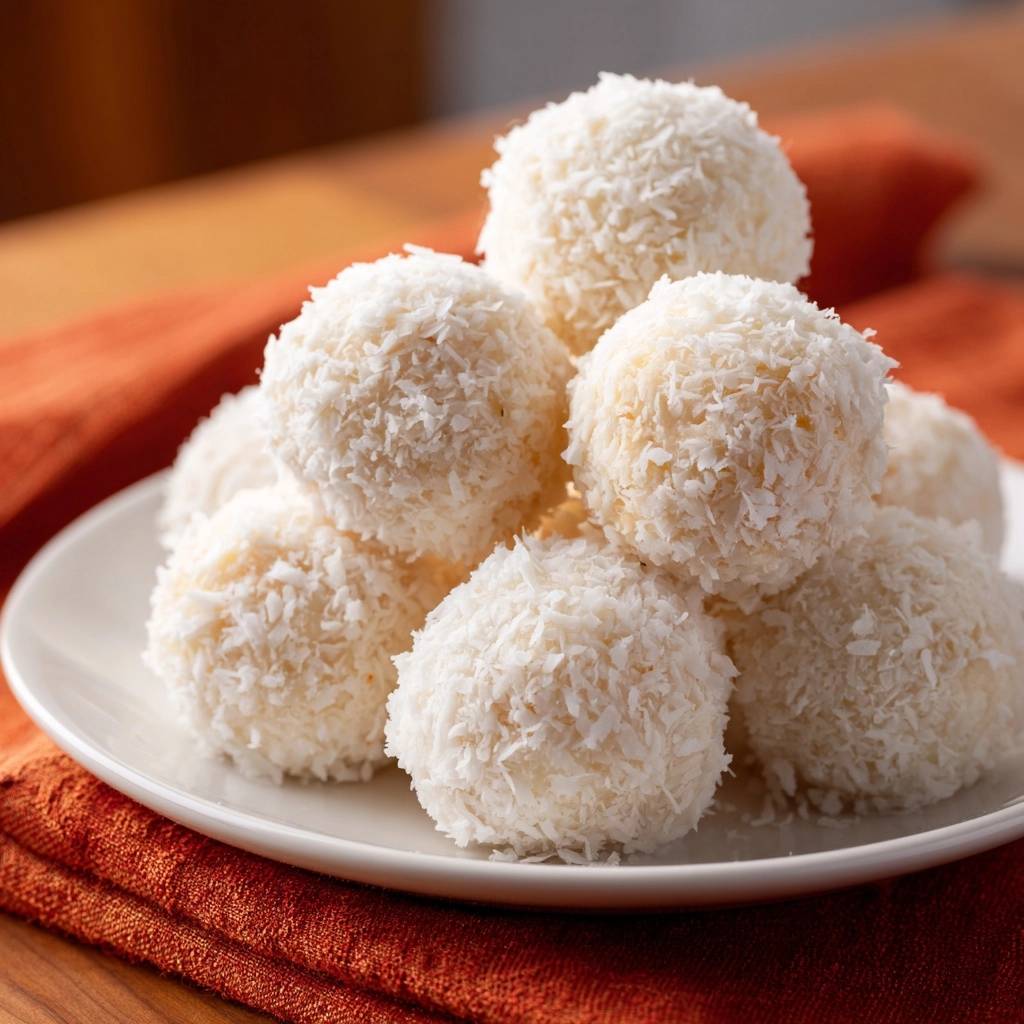 Cremige Kokosbällchen (Nie wieder zerfallende Bällchen!)
