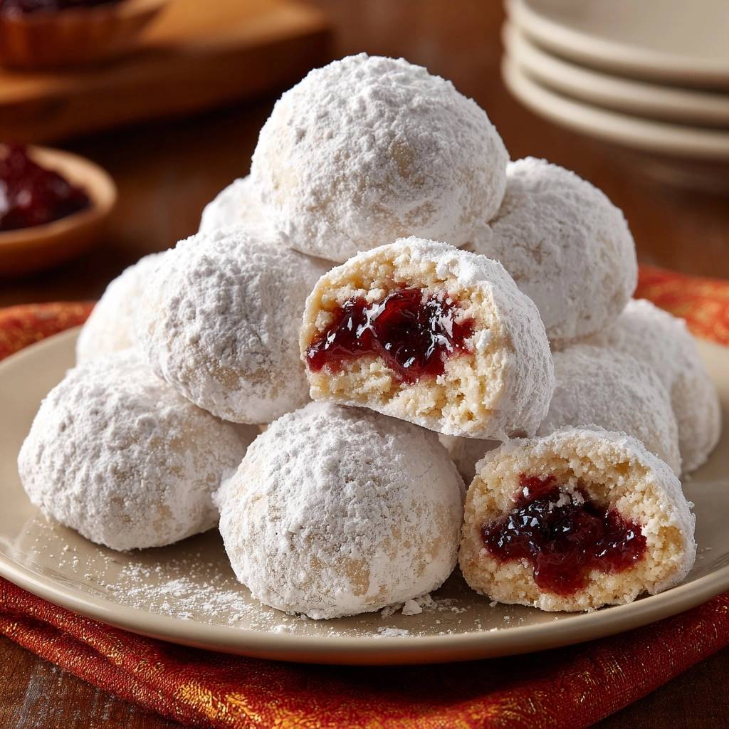 Marmelade-Daumenkekse (Nie wieder auslaufende Marmelade!)