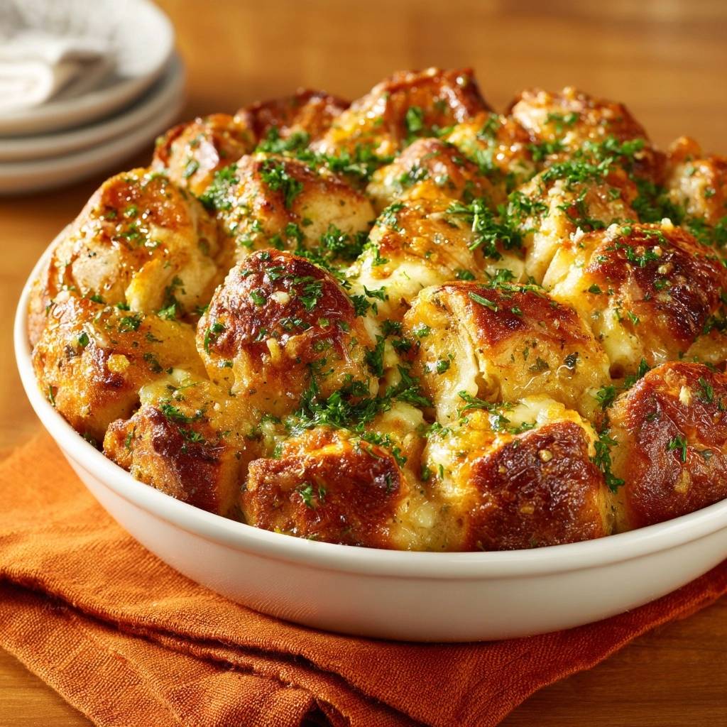 Knusprige Käse-Brotwürfel