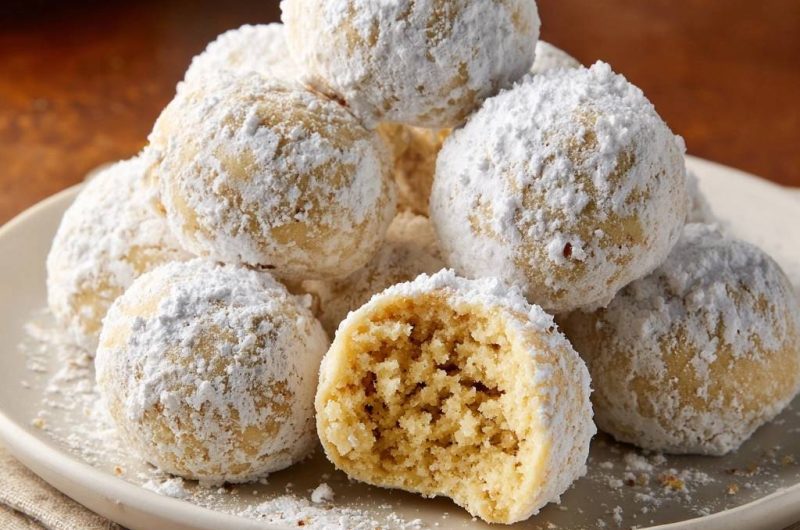 Butterige Schneebällchen