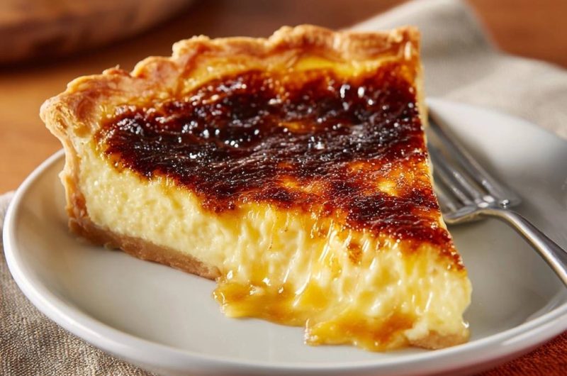 Crème Brûlée Tarte (Endlich knusprige Kruste!)