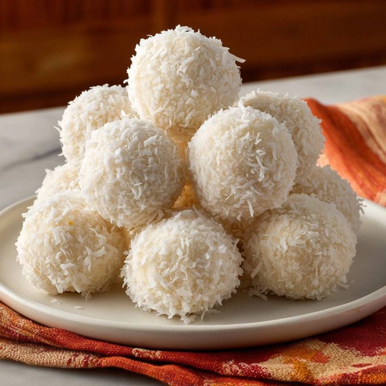 Cremige Kokosbällchen (Nie wieder zerfallende Bällchen!)