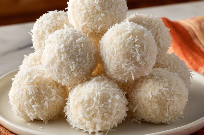Cremige Kokosbällchen (Nie wieder zerfallende Bällchen!)