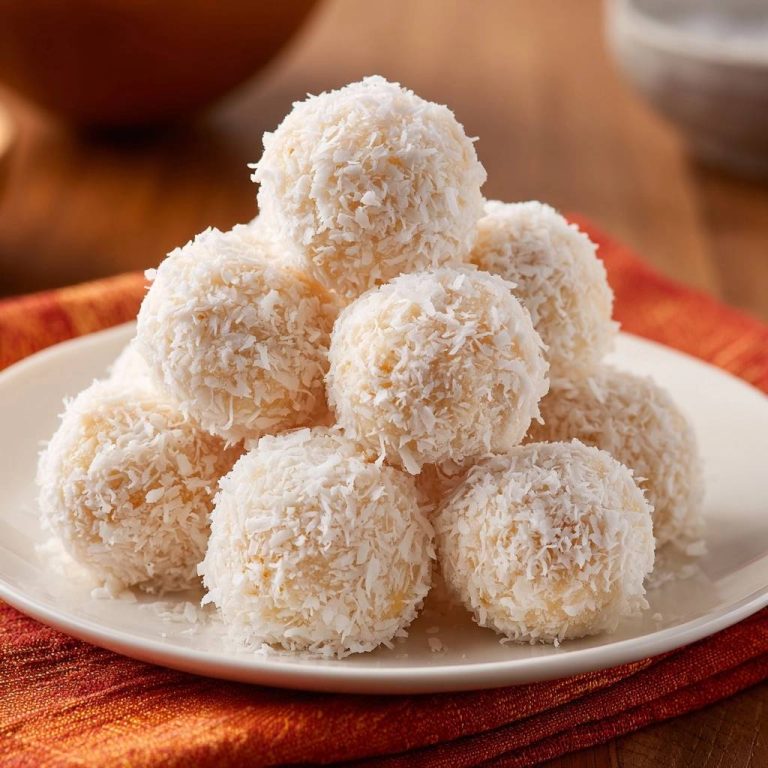 Cremige Kokosbällchen (Nie wieder zerfallende Bällchen!)