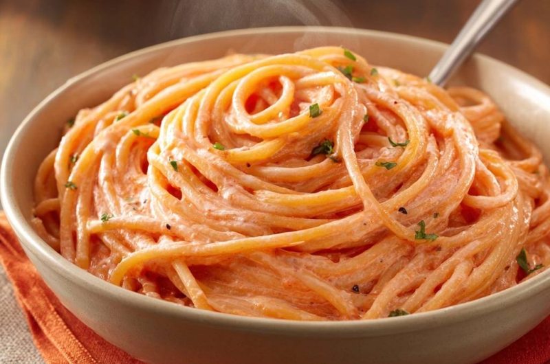 Cremige Tomaten-Spaghetti (Keine wässrige Soße mehr)