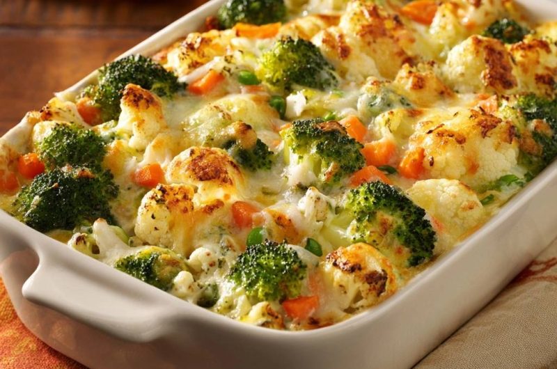 Cremiger Brokkoli-Blumenkohl-Auflauf (Keine wässrige Soße mehr)