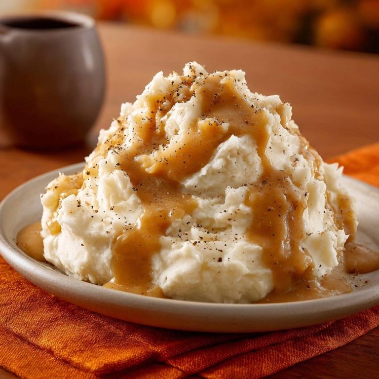 Cremiges Kartoffelpüree mit perfekter Soße – klumpenfrei!