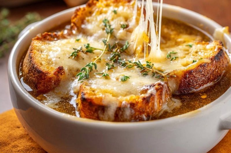 Französische Zwiebelsuppe