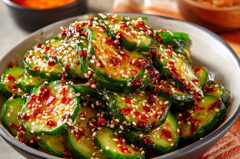 Knackige Gochujang-Gurken