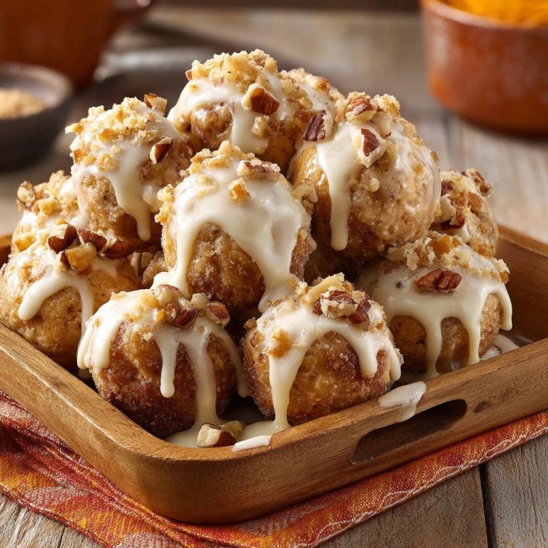 Knusprige Karotten-Pekannuss-Bällchen (Nie wieder matschiges Inneres!)